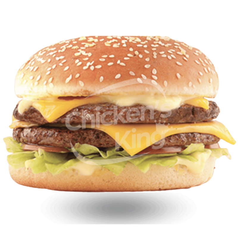 double cheese burger